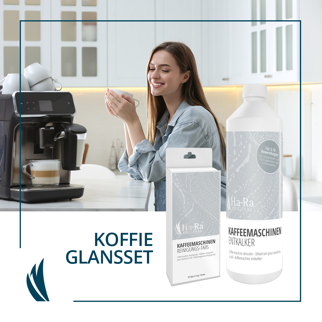 koffie glans set